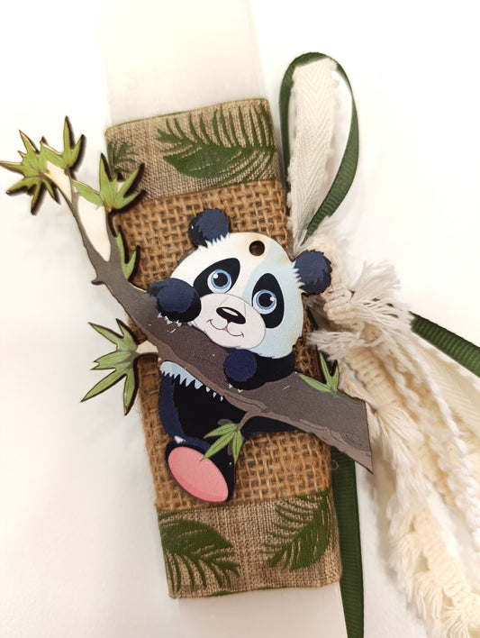 Χειροποίητη πασχαλινή λαμπάδα Μικρό πάντα