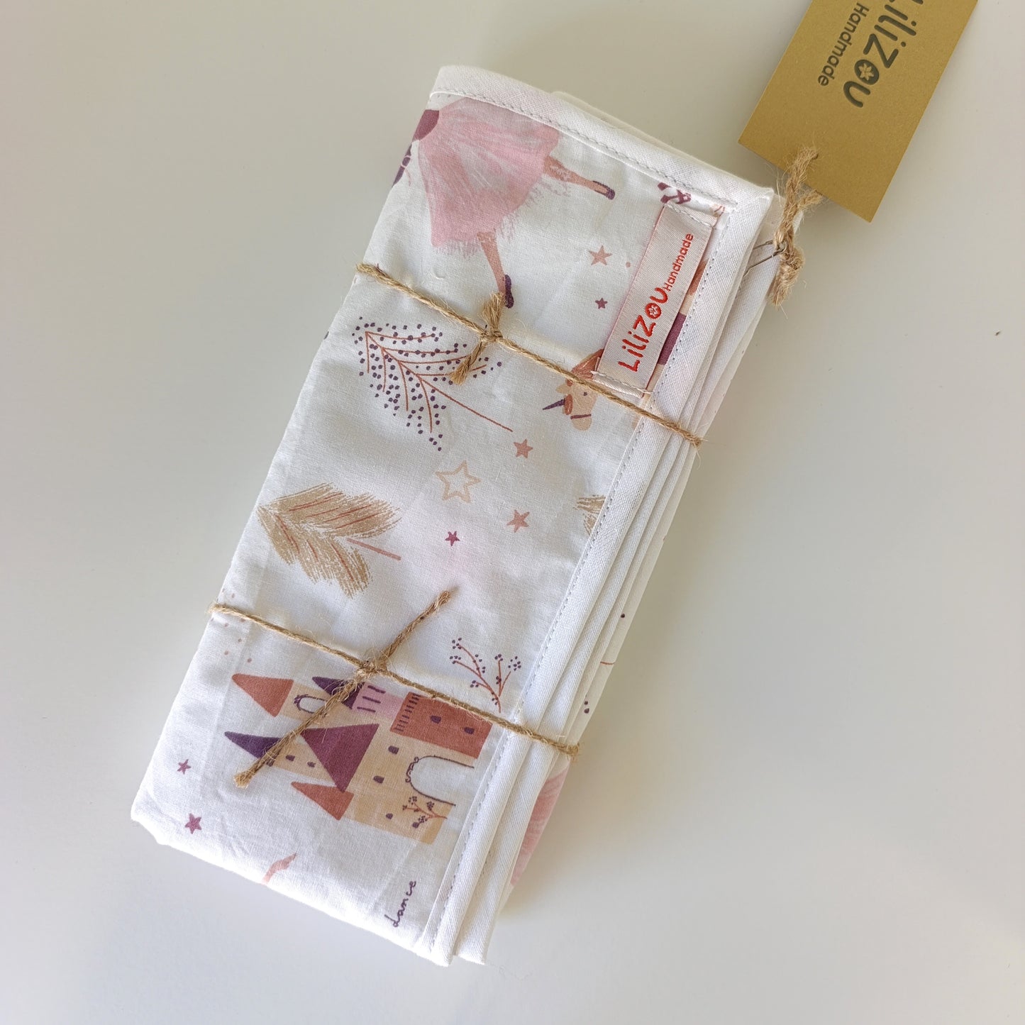 Χειροποίητο σελτεδάκι 50x70 ΜΠΑΛΑΡΙΝΕΣ ΣΤΟ ΔΑΣΟΣ