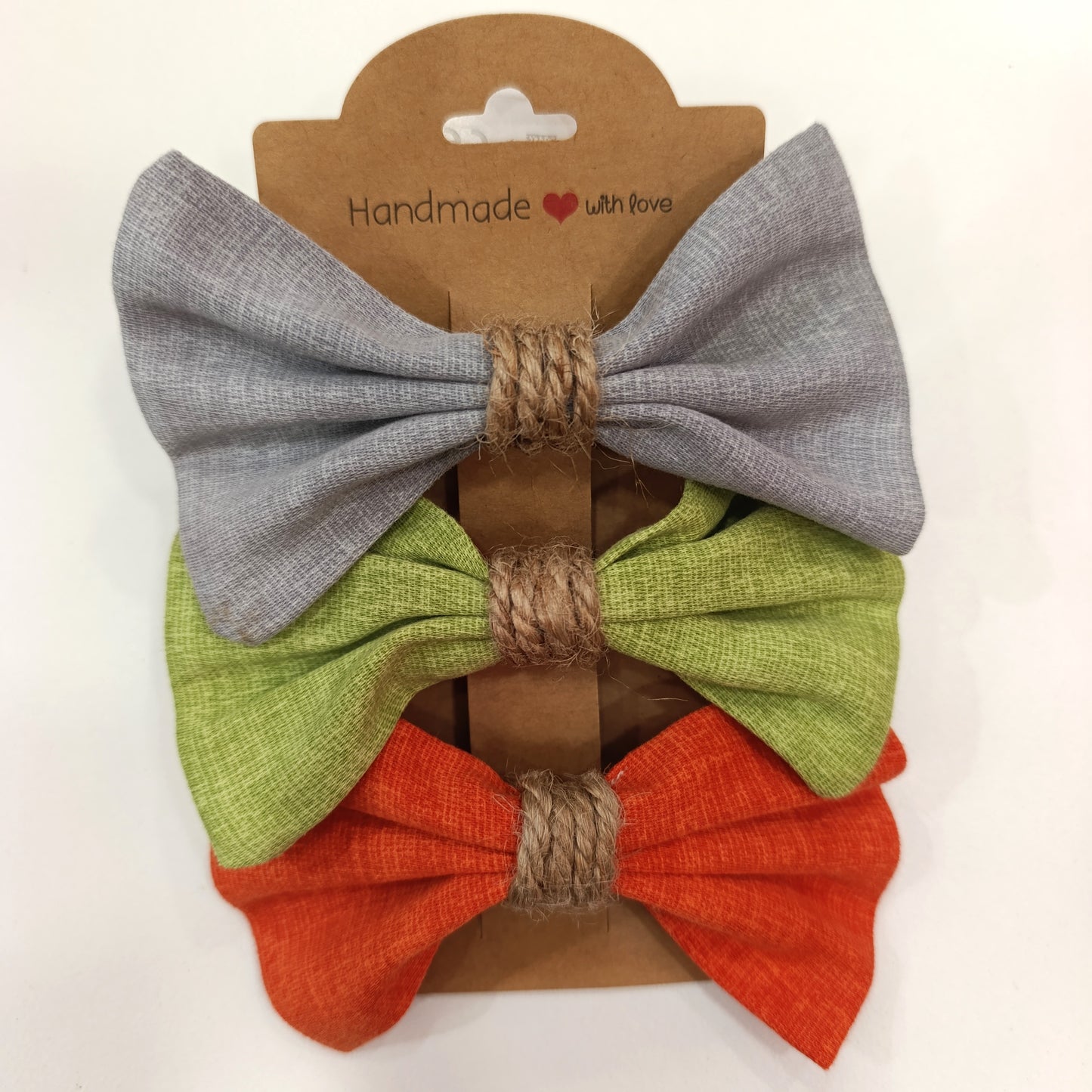 Σετ 3 Κοκαλάκια με Μεγάλο Φιογκάκι 128 Zero Waste