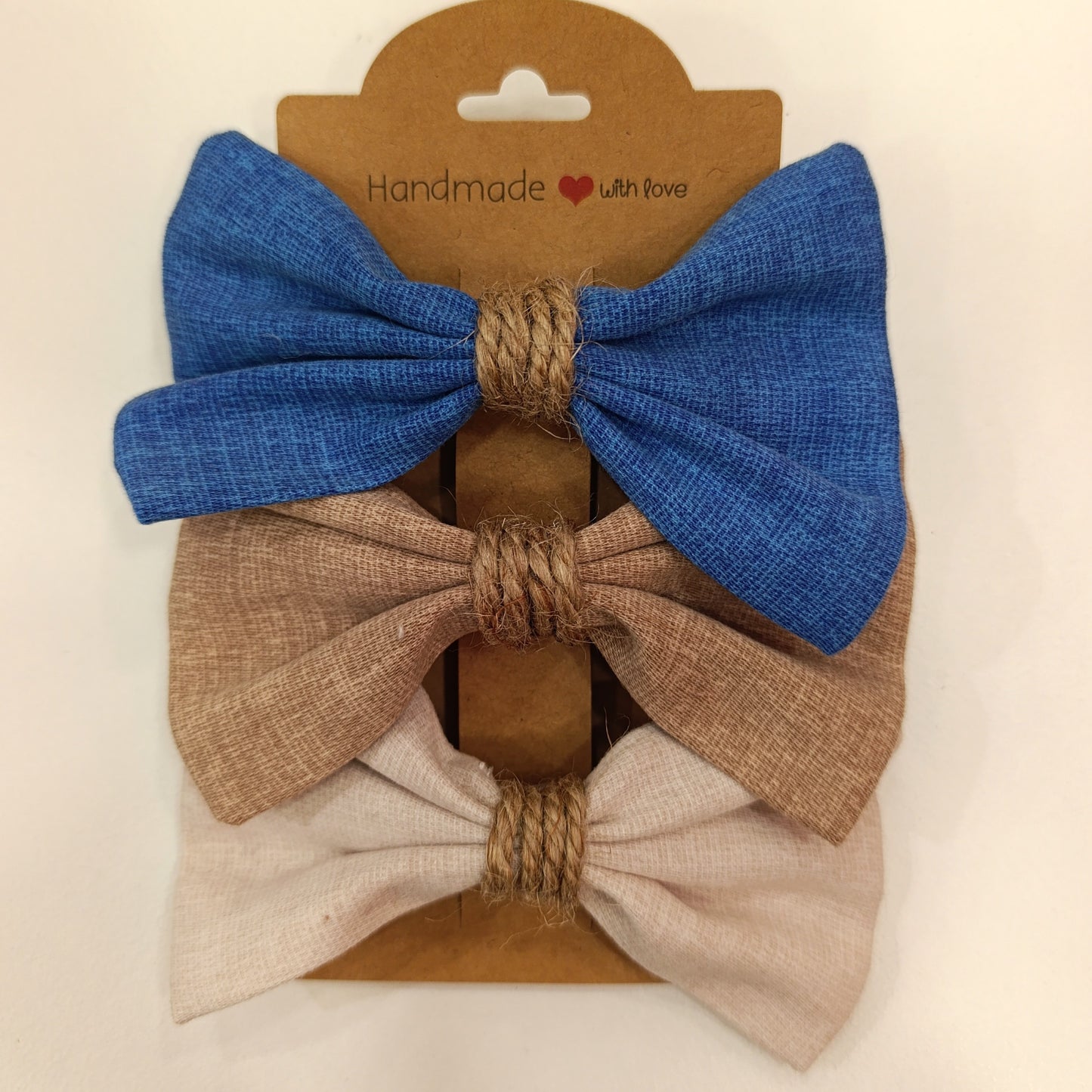 Σετ 3 Κοκαλάκια με Μεγάλο Φιογκάκι 107 Zero Waste