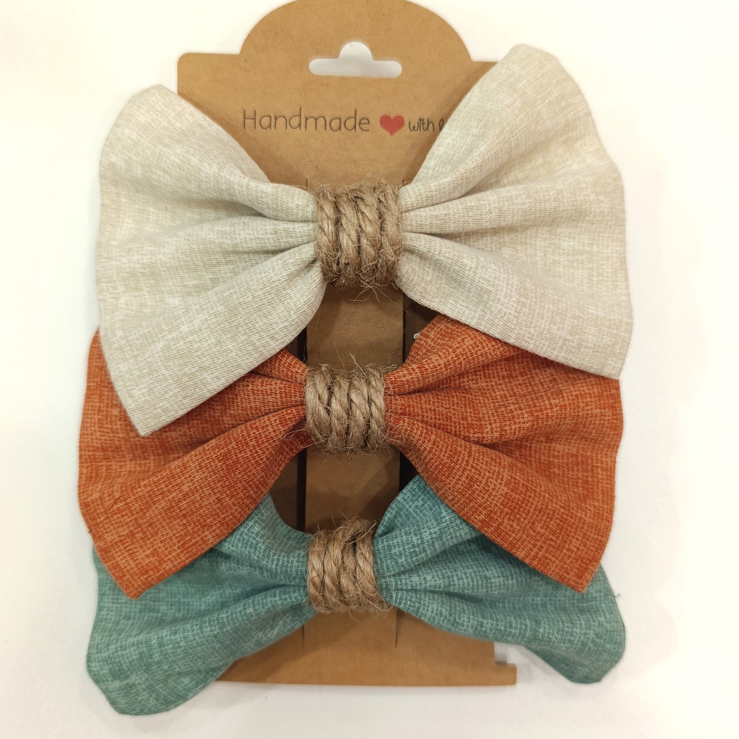 Σετ 3 Κοκαλάκια με Μεγάλο Φιογκάκι 118 Zero Waste