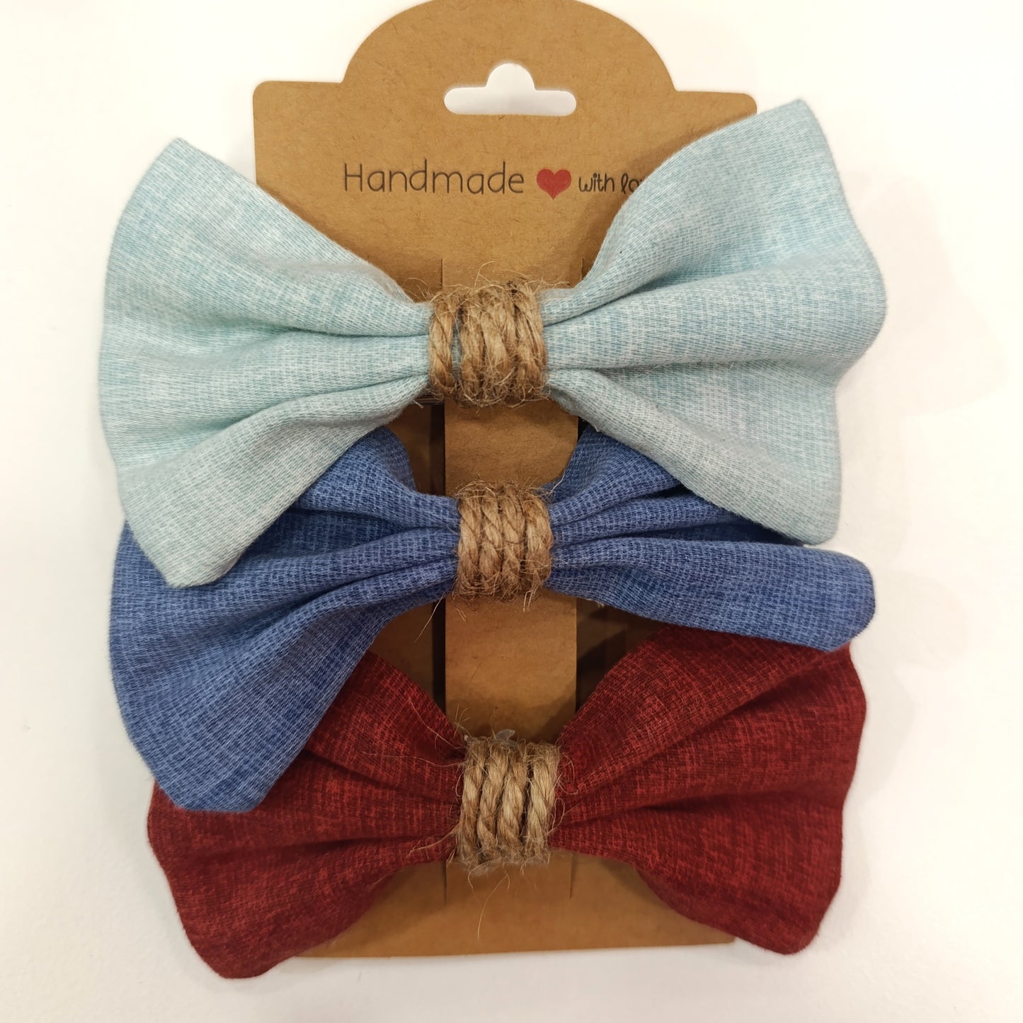 Σετ 3 Κοκαλάκια με Μεγάλο Φιογκάκι 121 Zero Waste