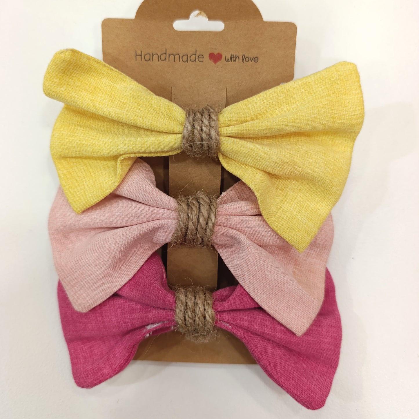 Σετ 3 Κοκαλάκια με Μεγάλο Φιογκάκι 123 Zero Waste