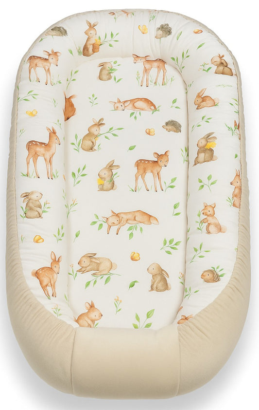 Φωλιά Διπλής Όψεως 90x50x10cm Velvet Fairytale Squirrel Maboo