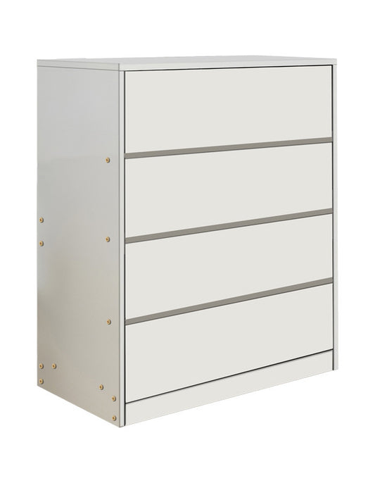 Συρταριέρα Kuanger mdf σε λευκή απόχρωση 80x40x89εκ