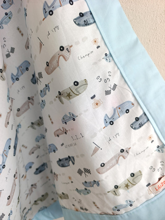 Χειροποίητο κουβερτάκι 70x100 ΡΕΤΡΟ ΦΟΡΜΟΥΛΑ