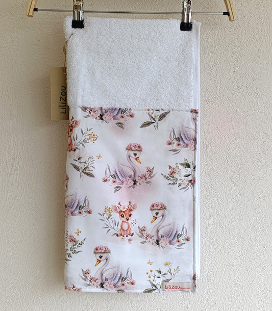 Πετσέτα προσώπου 50x100 , φάσα ΚΥΚΝΟΣ ΚΑΙ ΖΑΡΚΑΔΙ