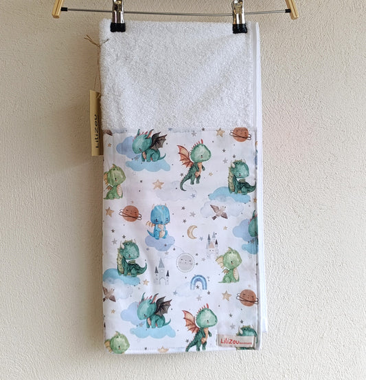 Πετσέτα προσώπου 50x100 , φάσα ΔΡΑΚΟΙ ΠΑΡΑΜΥΘΙΟΥ