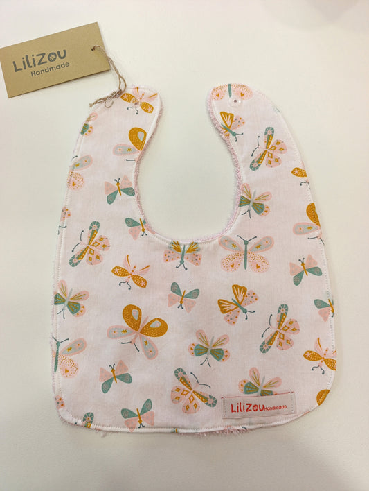 Χειροποίητη σαλιάρα ΠΕΤΑΛΟΥΔΕΣ