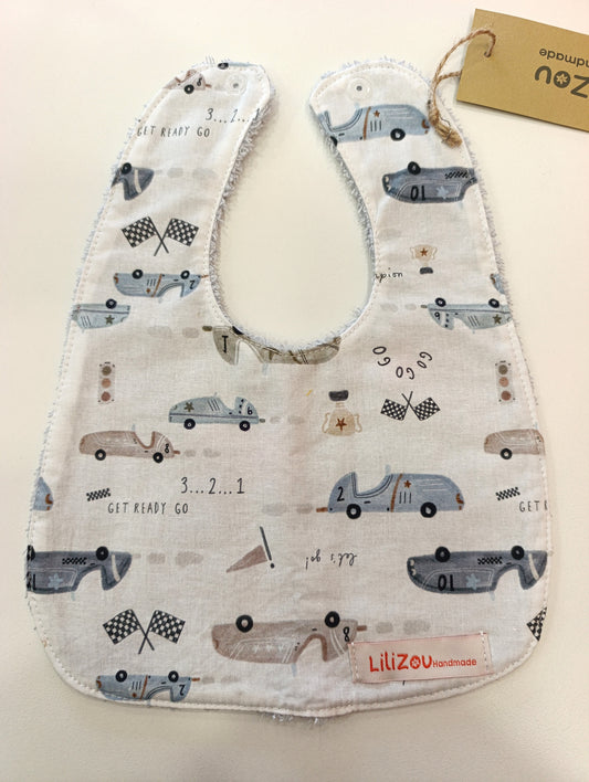 Χειροποίητη σαλιάρα ΡΕΤΡΟ ΦΟΡΜΟΥΛΑ