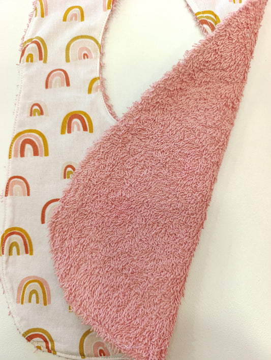 Χειροποίητη σαλιάρα ΟΥΡΑΝΙΟ ΤΟΞΟ