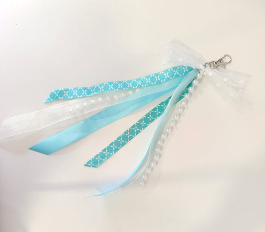 Χειροποίητο μπρελόκ Μαμά Μπλε