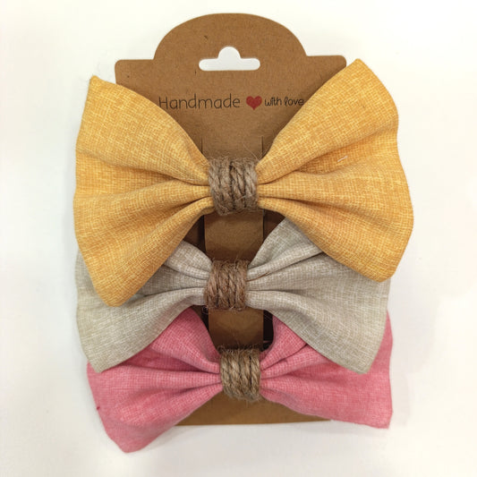 Σετ 3 Κοκαλάκια με Μεγάλο Φιογκάκι 103 Zero Waste