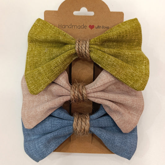 Σετ 3 Κοκαλάκια με Μεγάλο Φιογκάκι 104 Zero Waste