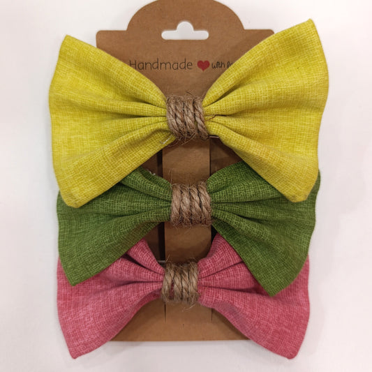 Σετ 3 Κοκαλάκια με Μεγάλο Φιογκάκι 108 Zero Waste