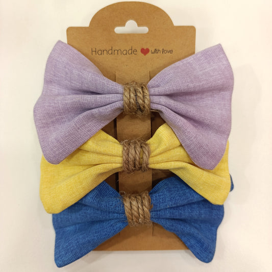 Σετ 3 Κοκαλάκια με Μεγάλο Φιογκάκι 117 Zero Waste