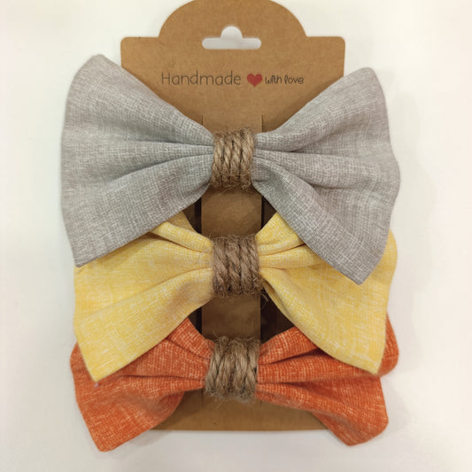 Σετ 3 Κοκαλάκια με Μεγάλο Φιογκάκι 130 Zero Waste