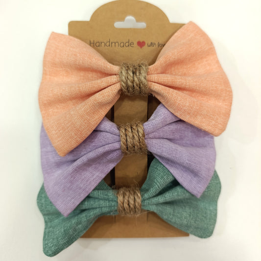 Σετ 3 Κοκαλάκια με Μεγάλο Φιογκάκι 125 Zero Waste