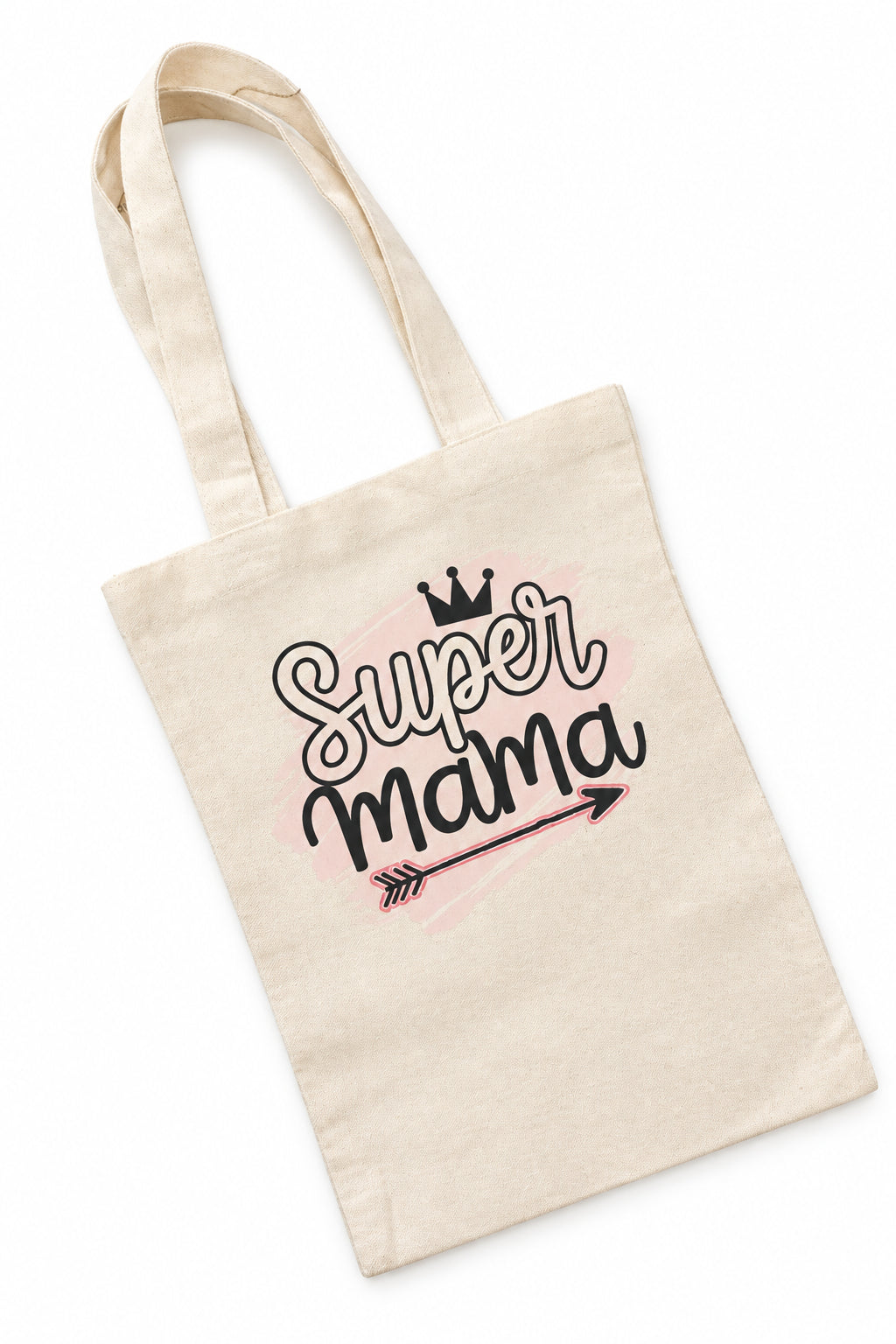 Επαναχρησιμοποιούμενη Τσάντα «SUPER MAMA» LiliZou HandMade