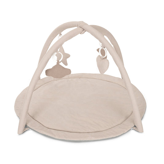 Βρεφικό Χαλάκι – Γυμναστήριο 83x83cm Moments Lorelli Beige