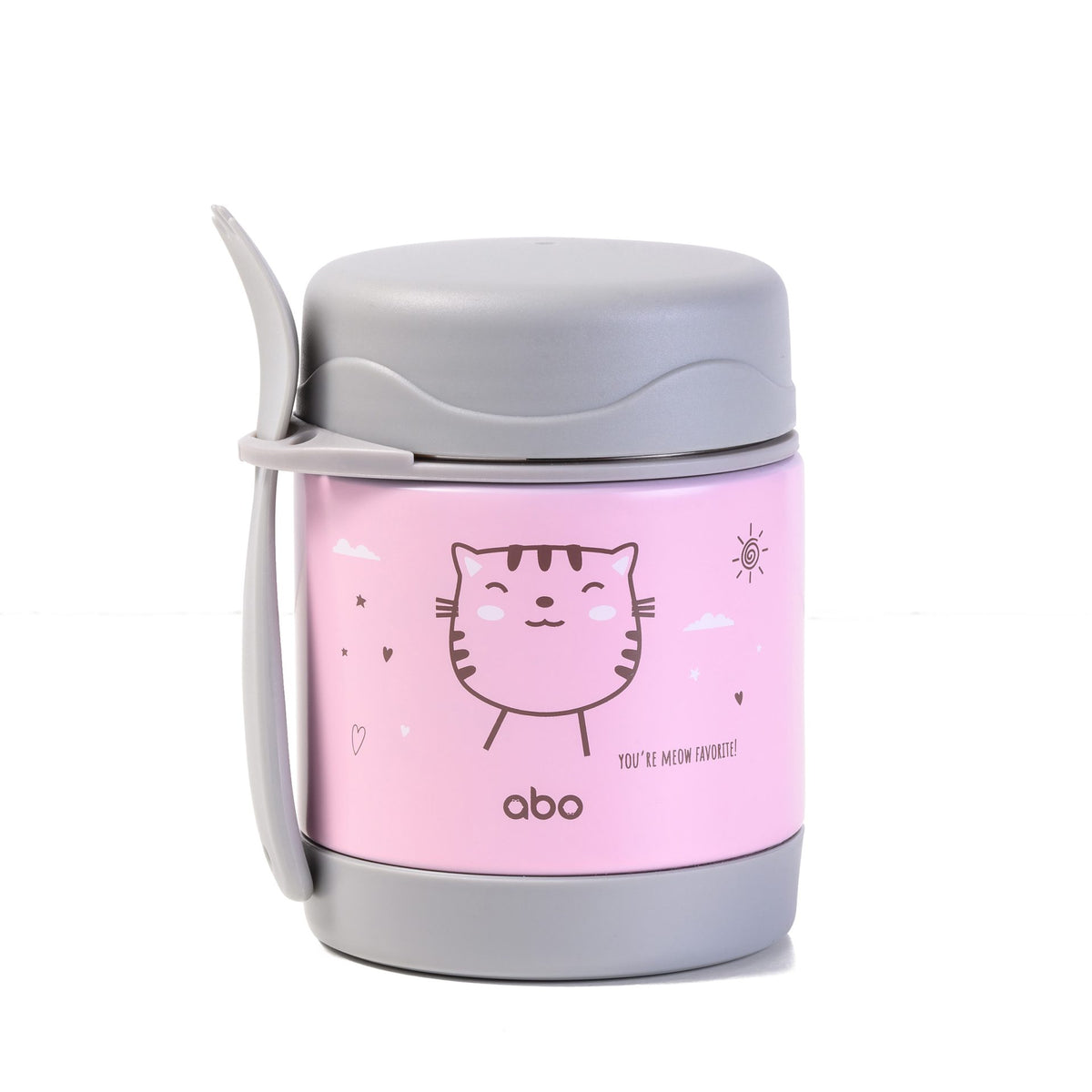 ΘΕΡΜΟΣ ΦΑΓΗΤΟΥ 300ml ΜΕ ΚΟΥΤΑΛΟΠΙΡΟΥΝΟ YOU’RE MEOW FAVORITE
