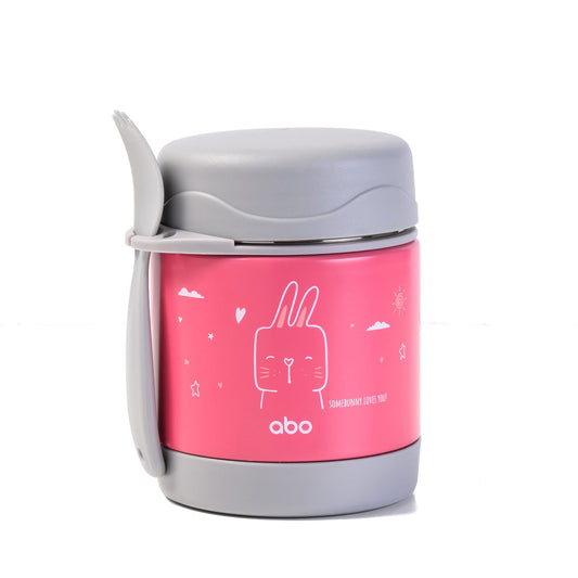 ΘΕΡΜΟΣ ΦΑΓΗΤΟΥ 300ml ΜΕ ΚΟΥΤΑΛΟΠΙΡΟΥΝΟ SOMEBUNNY LOVES YOU