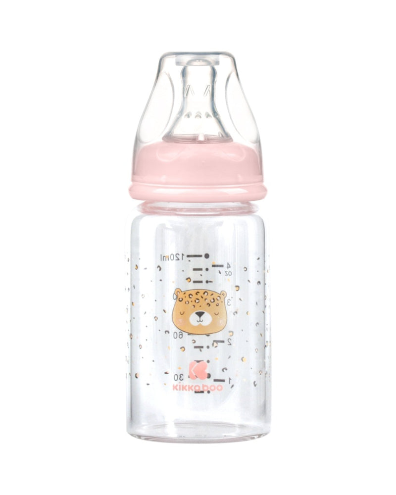 Μπιμπερό Γυάλινο 120ml Savanna Kikka boo Pink