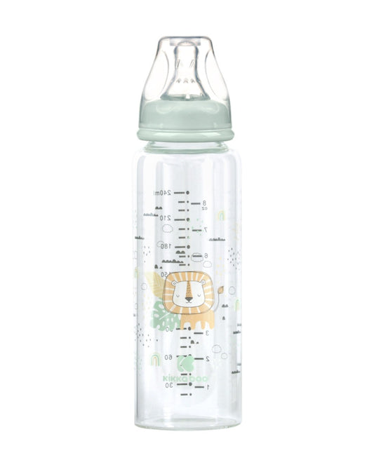 Μπιμπερό Γυάλινο 240ml Savanna Kikka boo Mint