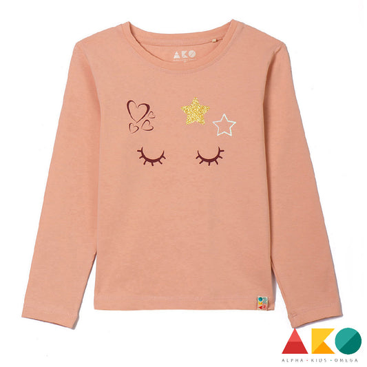 Μπλούζα μακρυμάνικη Face AKO