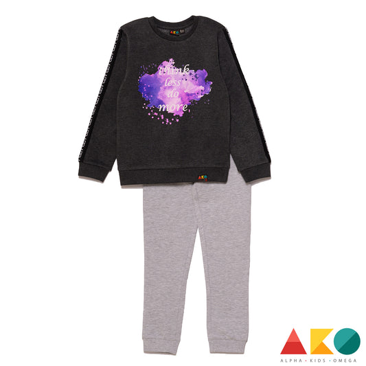 Σετ φόρμας Think less do more AKO