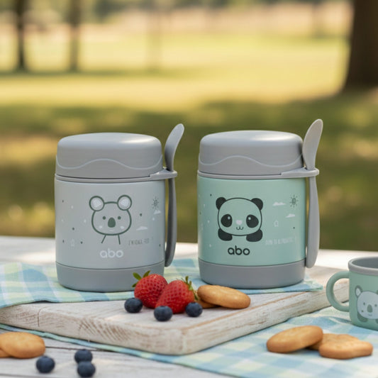 ΘΕΡΜΟΣ ΦΑΓΗΤΟΥ 300ml ΜΕ ΚΟΥΤΑΛΟΠΙΡΟΥΝΟ BORN TO BE PANDASTIC