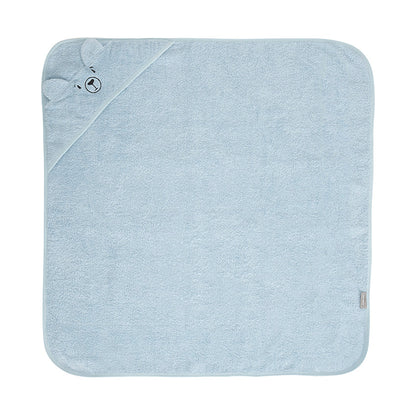Πετσέτα με Κουκούλα και Κεντημένο Σχέδιο One size Lorelli Soft Blue