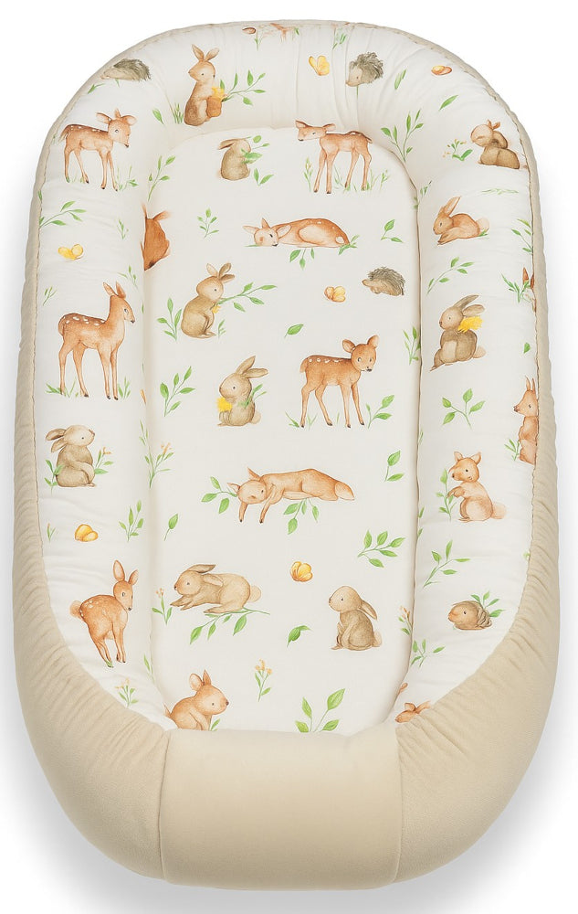 Φωλιά Διπλής Όψεως 90x50x10cm Velvet Fairytale Squirrel Maboo
