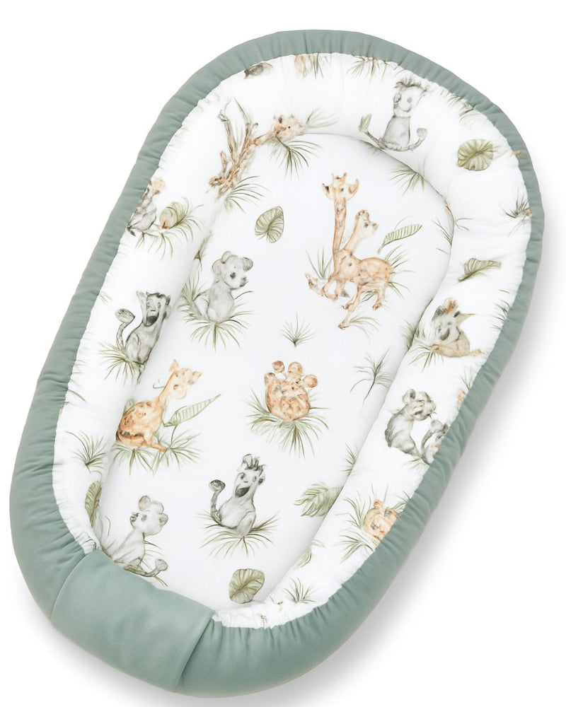 Φωλιά Διπλής Όψεως 90x50x10cm Velvet Royal Safari Maboo