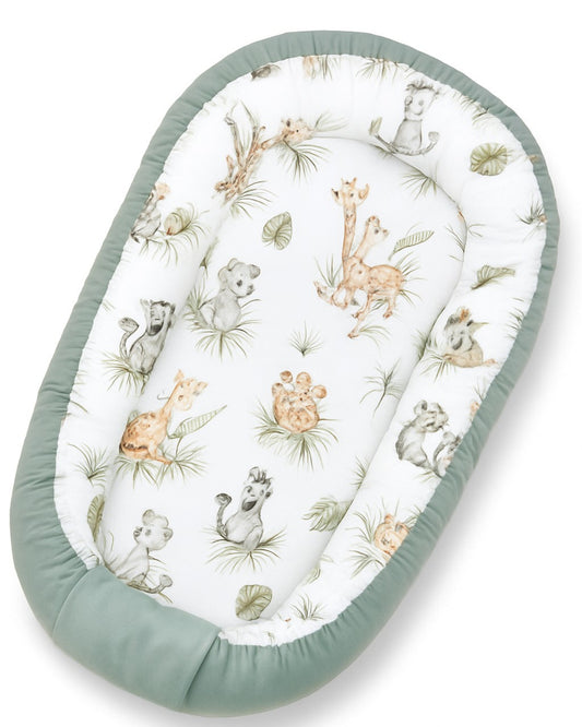 Φωλιά Διπλής Όψεως 90x50x10cm Velvet Royal Safari Maboo