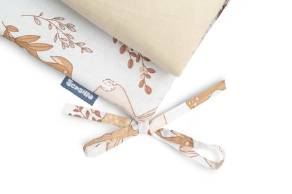 Πάντα 30x180cm Cotton Sensillo Wolf and Friends Beige