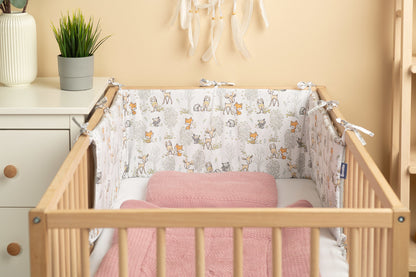 Πάντα 30x180cm Cotton Sensillo Wolf and Friends Beige