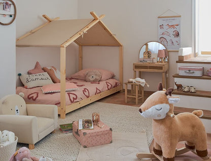 Παιδικό Κρεβάτι Ilan Atmosphera, Τύπου Montessori με διαστάσεις 195x97.5x144.5cm