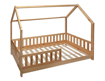 Παιδικό Κρεβάτι Bosco Atmosphera, Τύπου Montessori με διαστάσεις 195x98x145.5cm Απόχρωση ξύλου