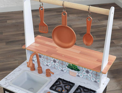 Ξύλινη Κουζίνα Artisan Kitchen Island KidKraft με διαστάσεις 60x50x70cm
