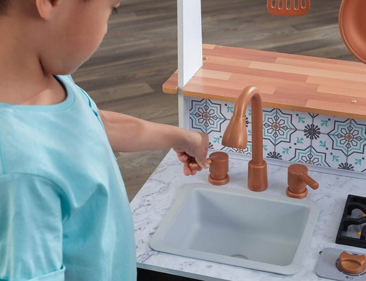 Ξύλινη Κουζίνα Artisan Kitchen Island KidKraft με διαστάσεις 60x50x70cm