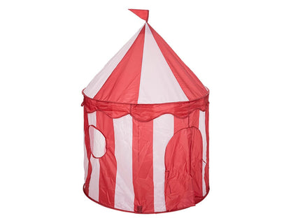 Παιδική Σκηνή Pop Up Circus Atmosphera με διαστάσεις 100x100x135cm - Red/White